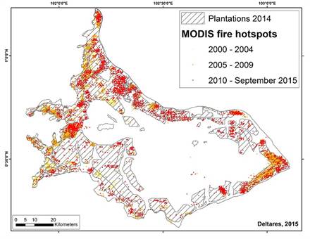 Fire hotspots