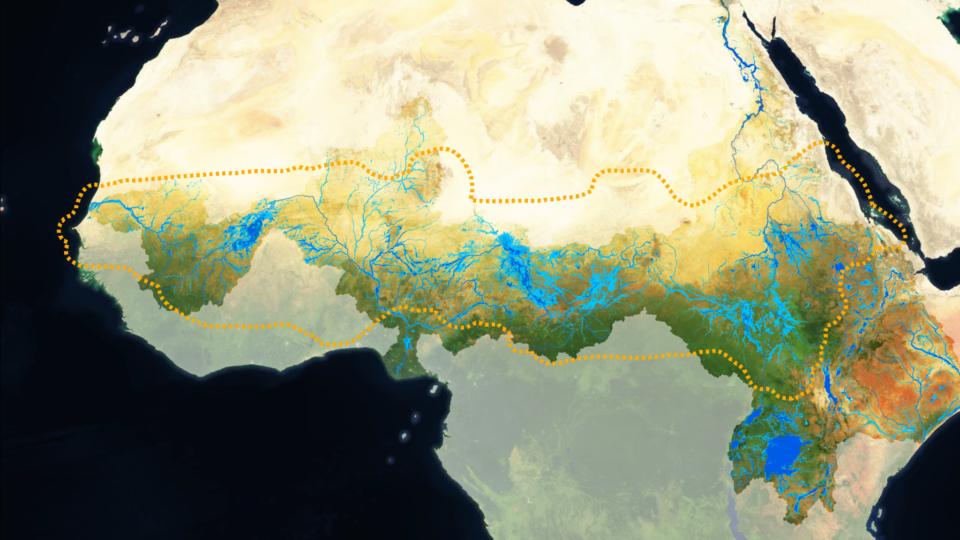 Wetlands in the Sahel area