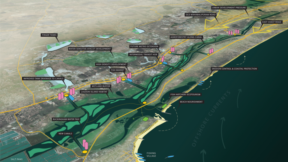 Chennai Sea Level Map Making Chennai Climate-Resilient: The Water As Leverage Initiative -  Wetlands International