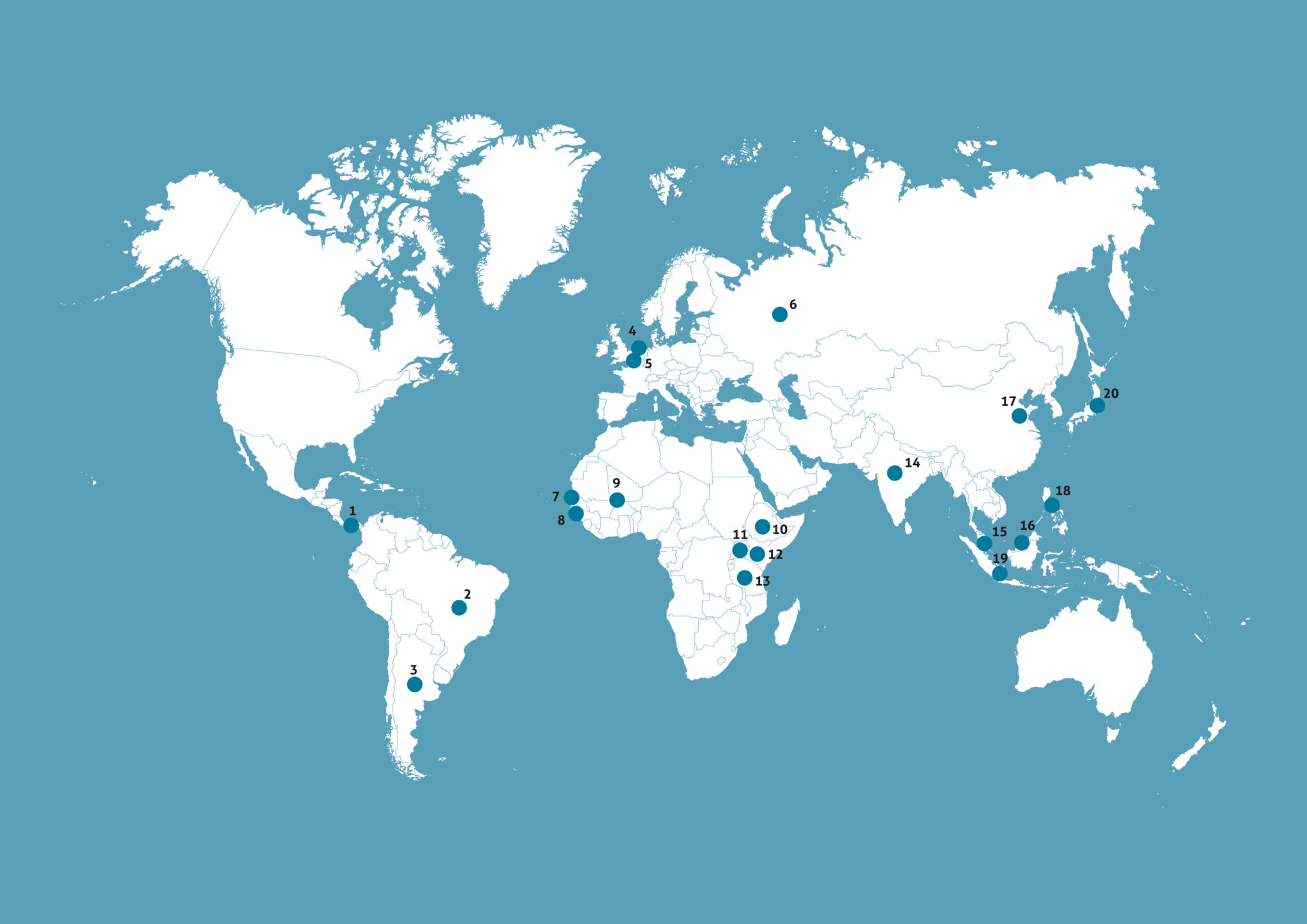 Office network of Wetlands International